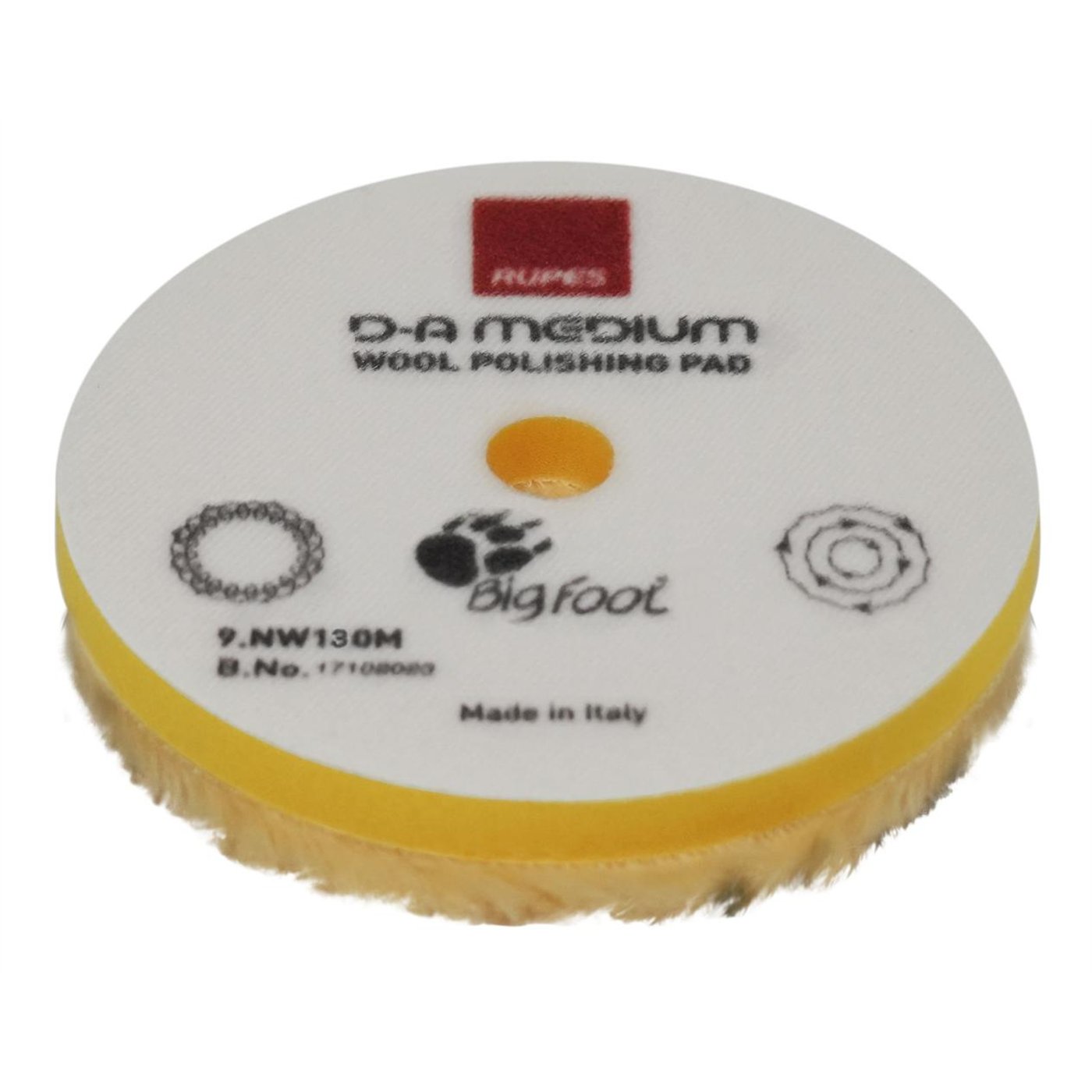 Tampone in lana medium per lucidatrici HLR15/CB2/STD, LHR15 MarkIII/STD e LHR125/STD