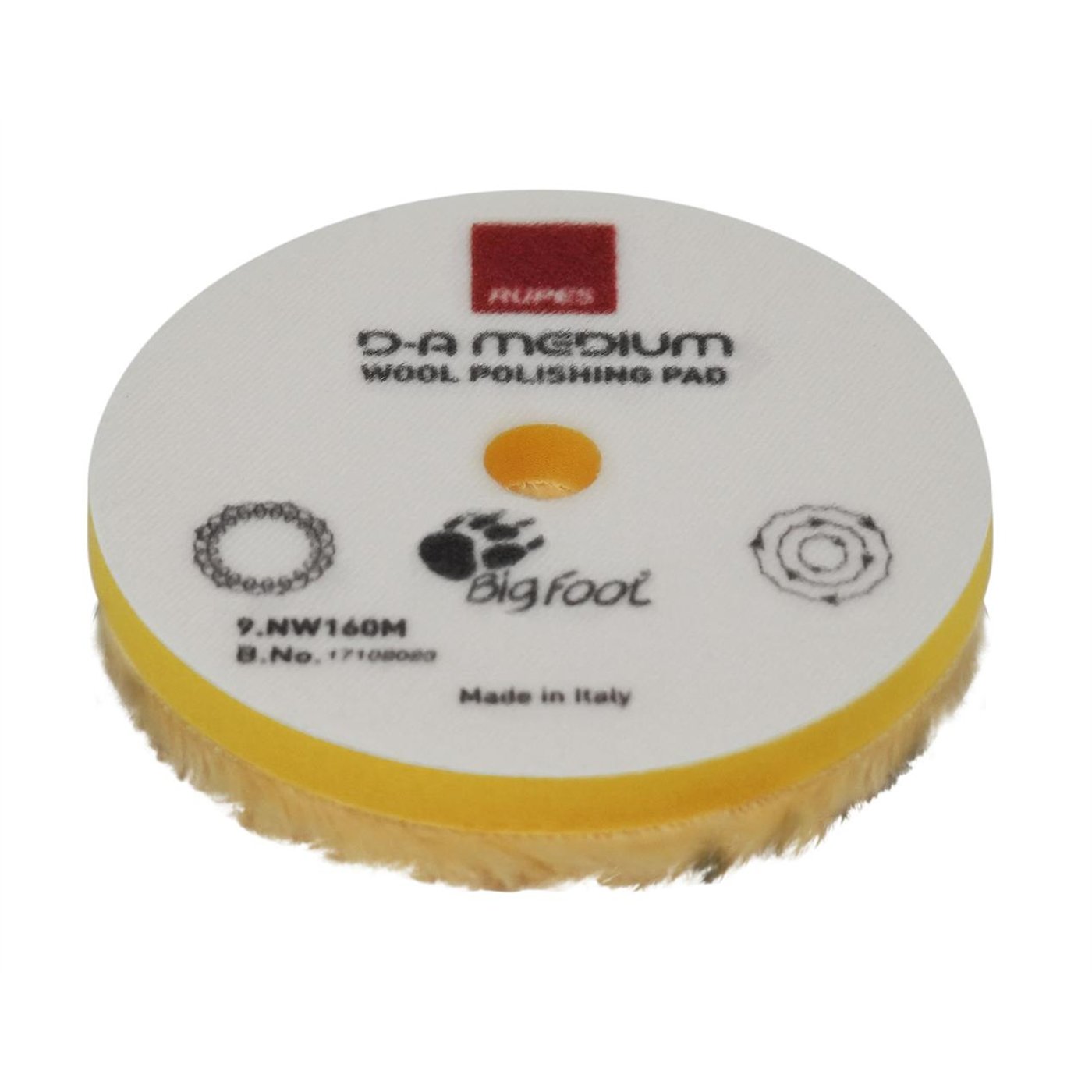 Tampone in lana medium per lucidatrici HLR21/CB2/STD, LHR21 MarkIII/STD e LHR21ES/STD