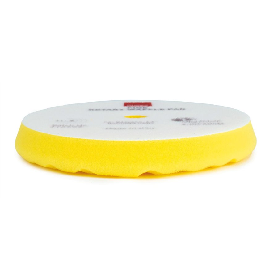 Tampone in spugna waffle fine per lucidatrice rotativa con platorello da 130 mm