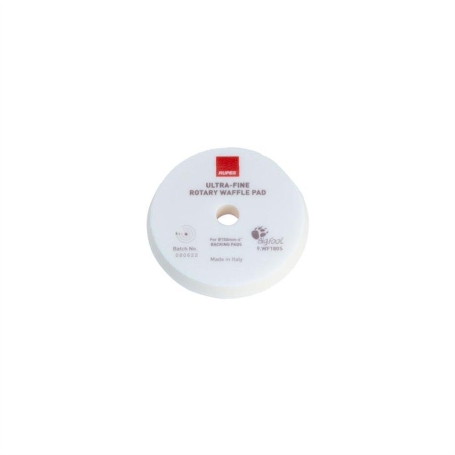 RUPES VELCRO WAFFLE PAD ULTRAFINE 180 MM