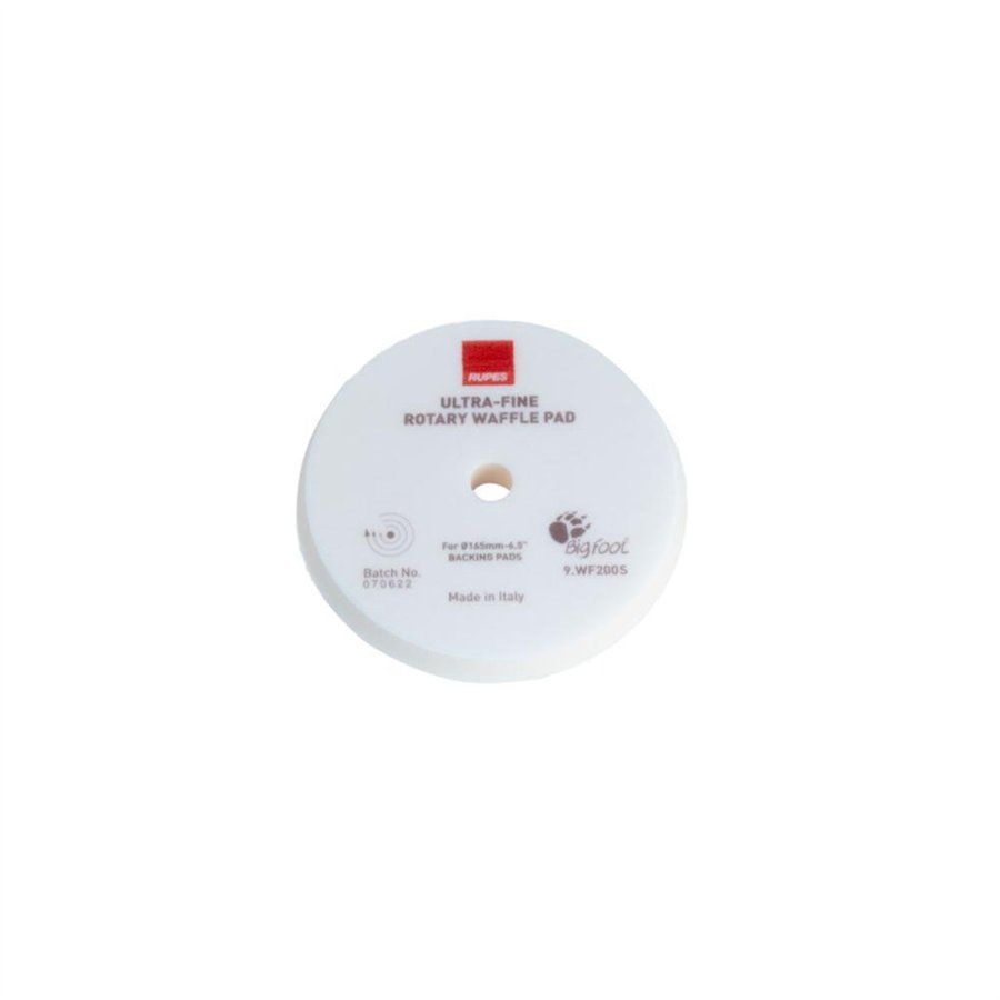 RUPES VELCRO WAFFLE PAD ULTRAFINE 200 MM