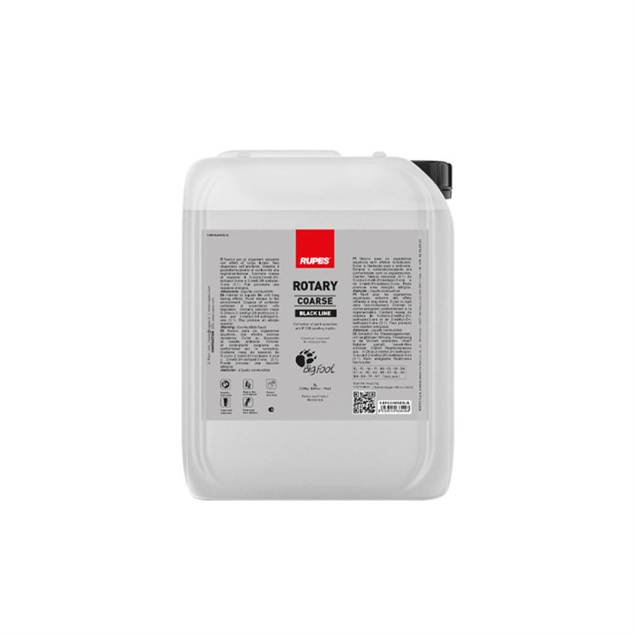 RUPES GEL ABRASIVO COARSE ROTARY 5L-BLACKVENDUTO SOLO A CARTONE INTERO