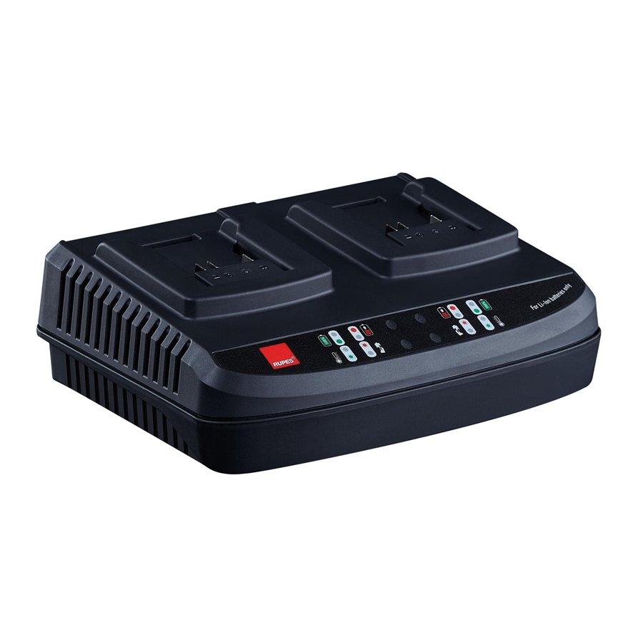 Caricabatterie doppio per lucidatrici BigFoot HLR15 e HLR21 iBrid