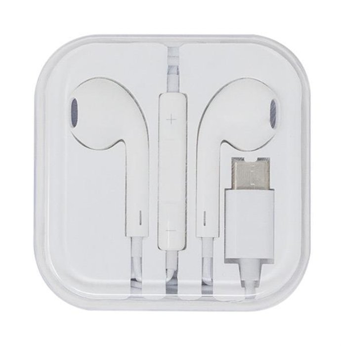 Conf. 10 pz Cuffie auricolari con attacco type-c