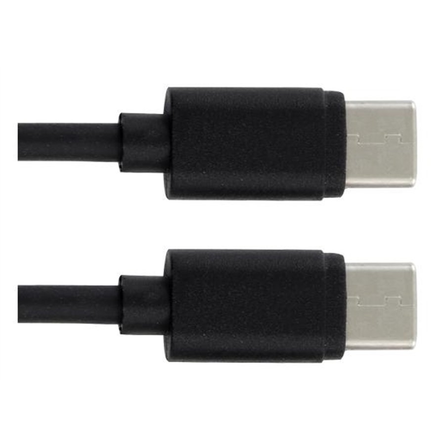 Conf. 5 pz cavo type-C/type-C 2 m nero