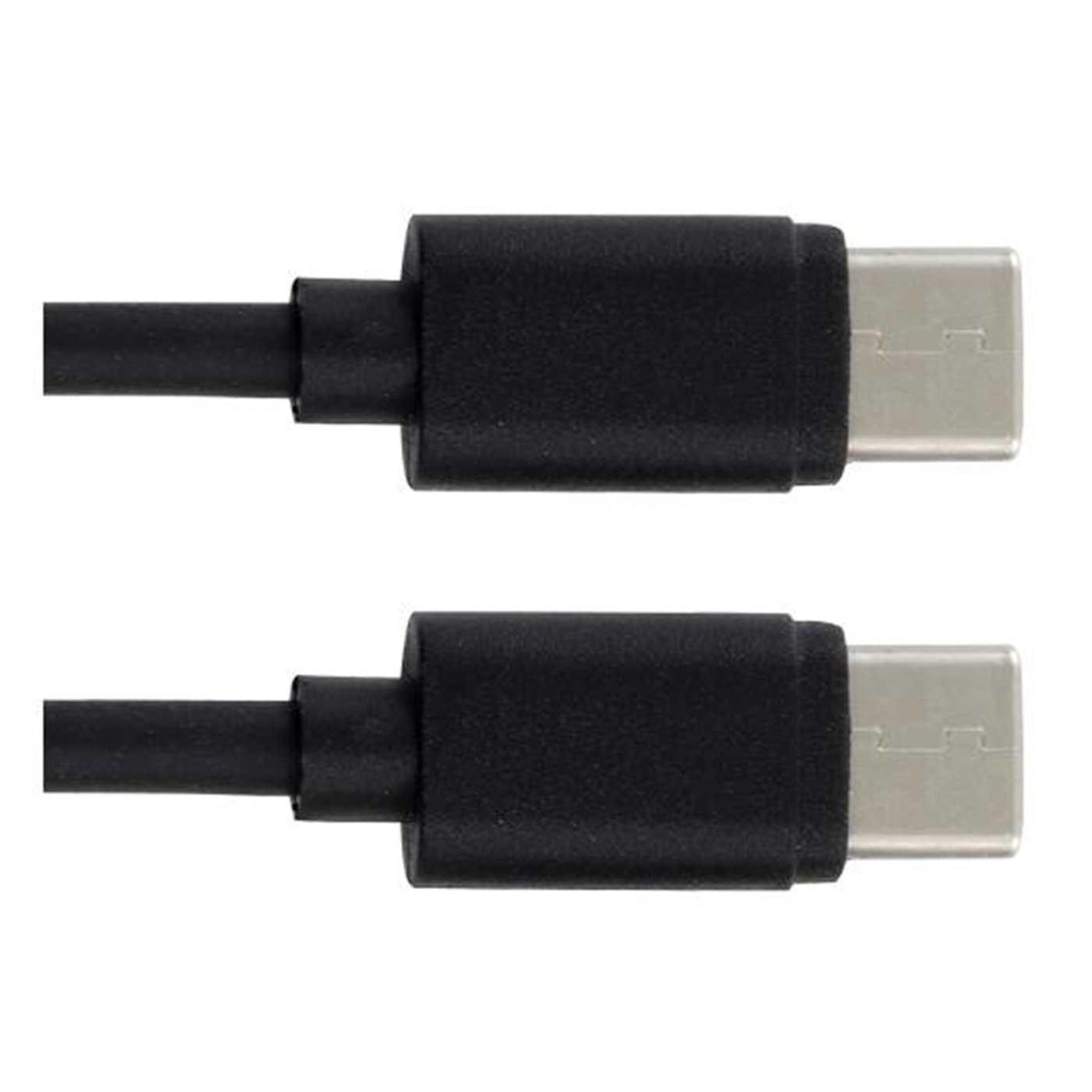 Conf. 5 pz cavo type-C/type-C 2 m nero