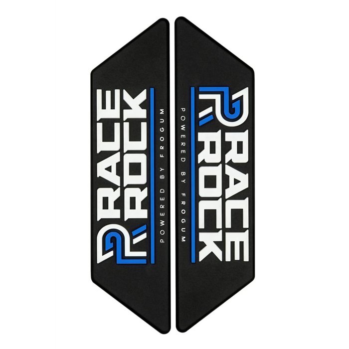 COPPIA EMBLEMI RACE ROCK TPE BLU