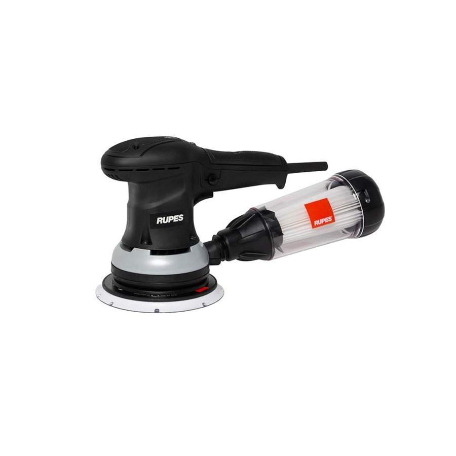 RUPES LEVIGATRICE ROTORBITALE ORB. 5MM VELCRO PAD MM.150 CON REGOLAZ. ELETTRONICA E UNITA' FILTRANTE