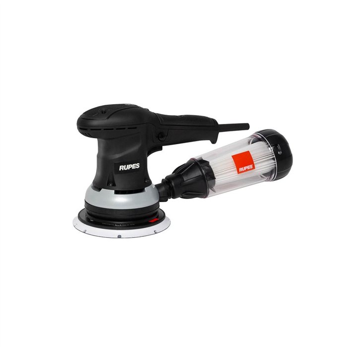 RUPES LEVIGATRICE ROTORBITALE ORB. 5MM VELCRO PAD MM.150 CON REGOLAZ. ELETTRONICA E UNITA' FILTRANTE