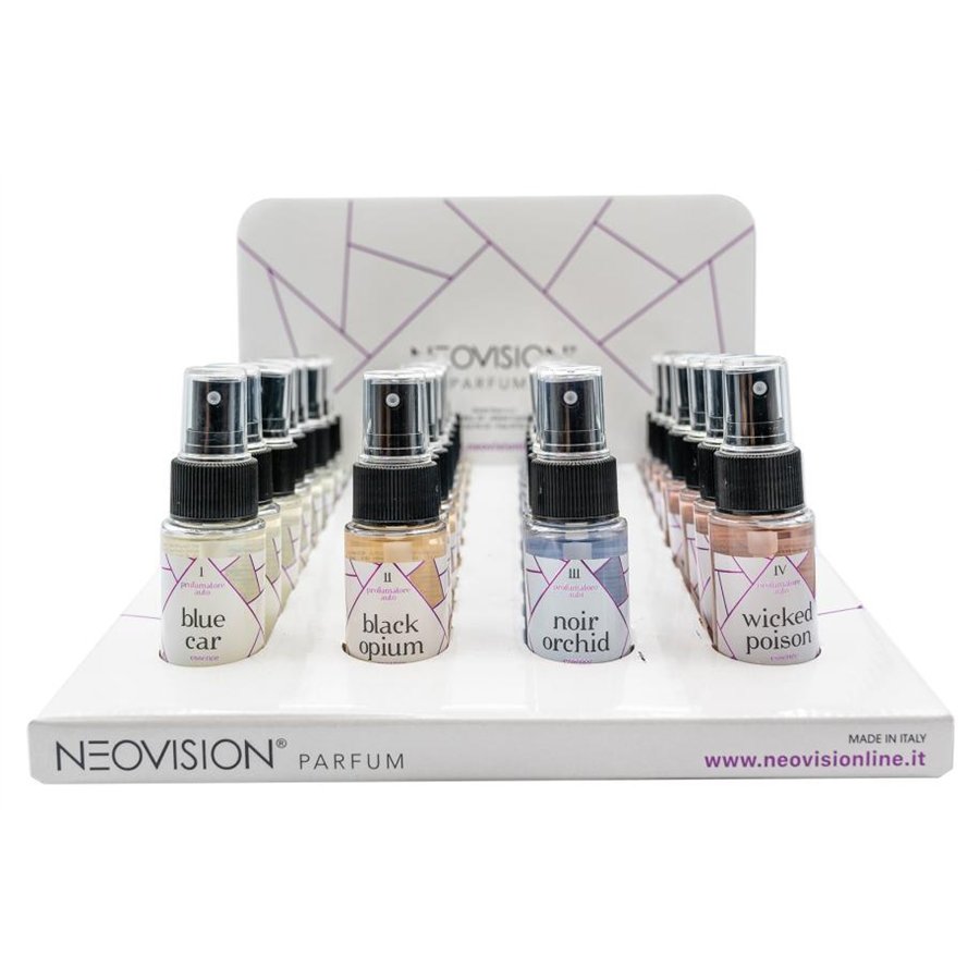 Espositore da banco assortito 32 pz Essence 50 mL fragranze femminili