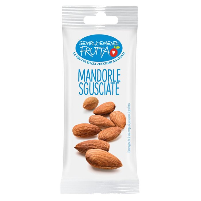 CT 12 SEMPLICEMENTE FRUTTA MANDORLE SGUSCIATE 30g