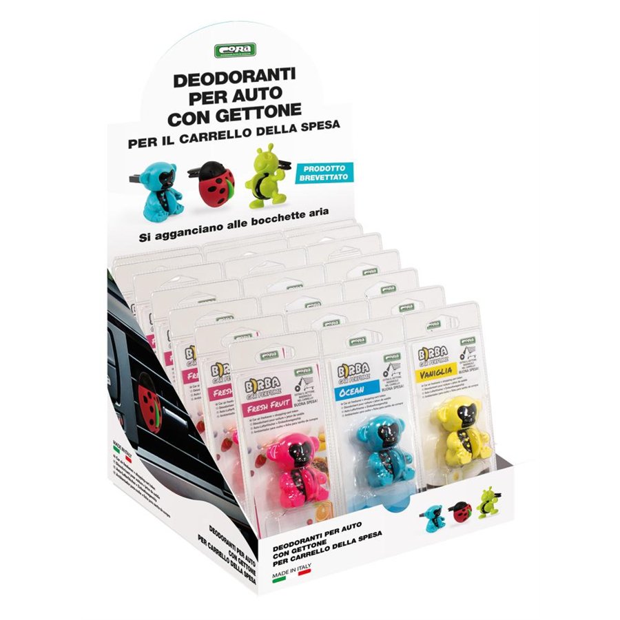 Espositore da banco assortito 24 pz deo Birba