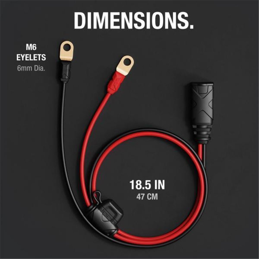 Connettori batteria ad occhiello X-Connect  M6