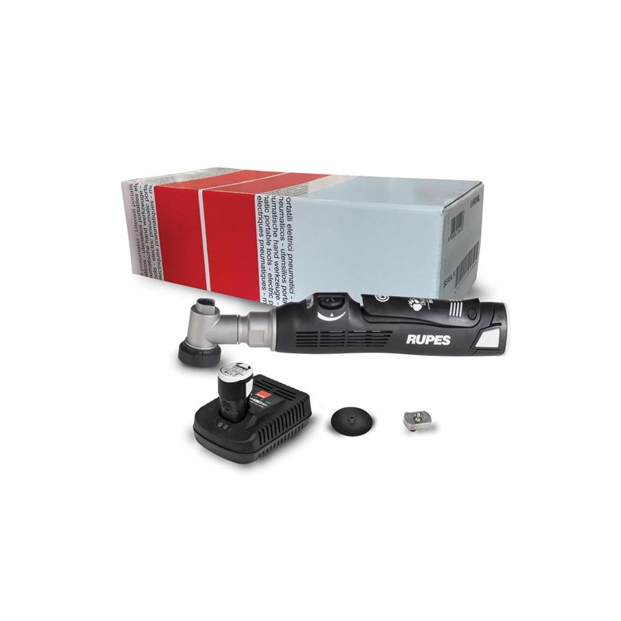 RUPES IBRID NANO MINI LUCIDATRICE KIT STB-HR81M+CHARGER+2 BATTERY PACK