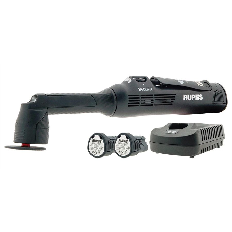 RUPES IBRID NANO MINI LUCIDATRICE KIT STB-HR81ML II +CHARGER+2 BATTERY PACK