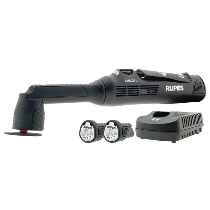 RUPES IBRID NANO MINI LUCIDATRICE KIT STB-HR81ML II +CHARGER+2 BATTERY PACK