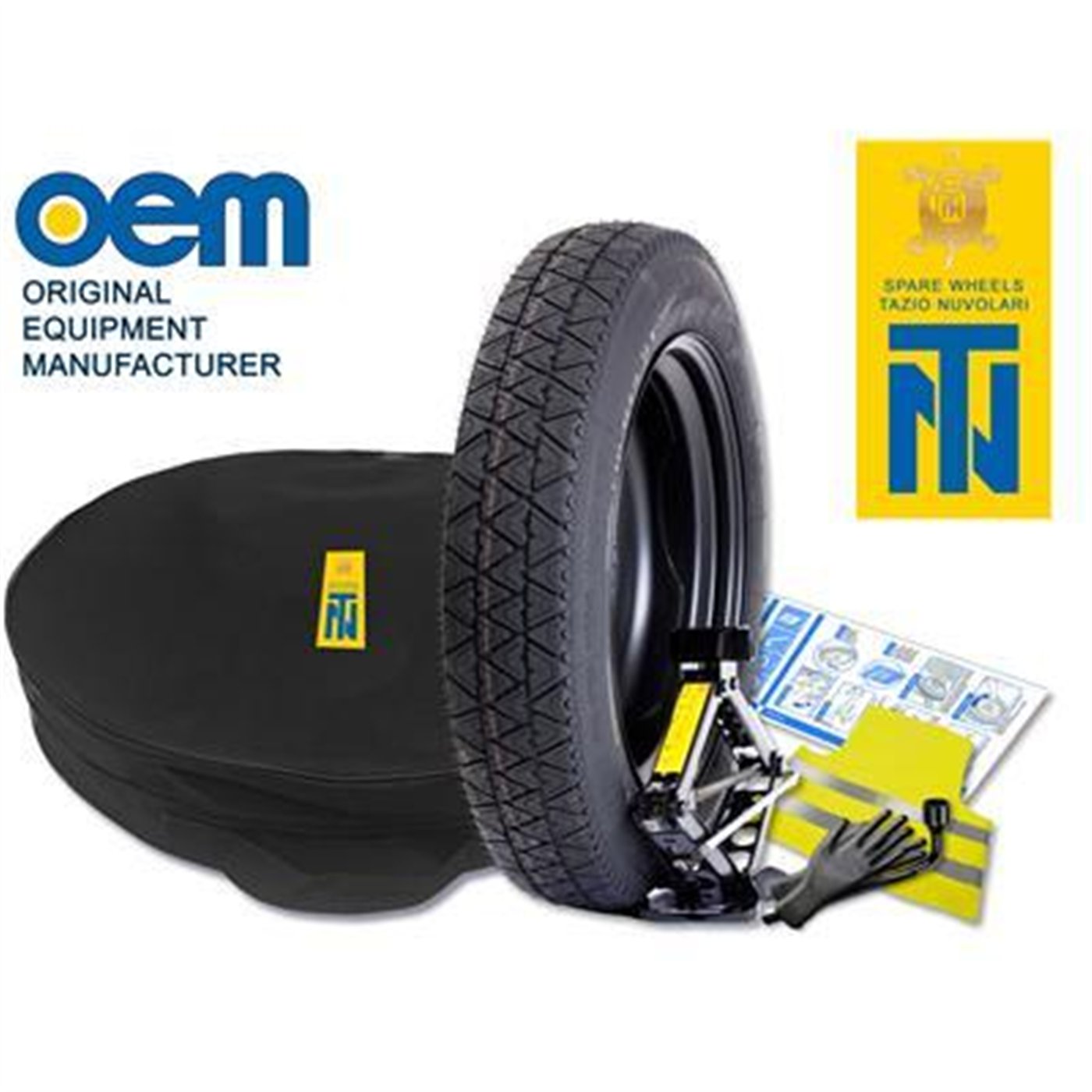 Kit ruotino equipaggiamento originale 135/80R17