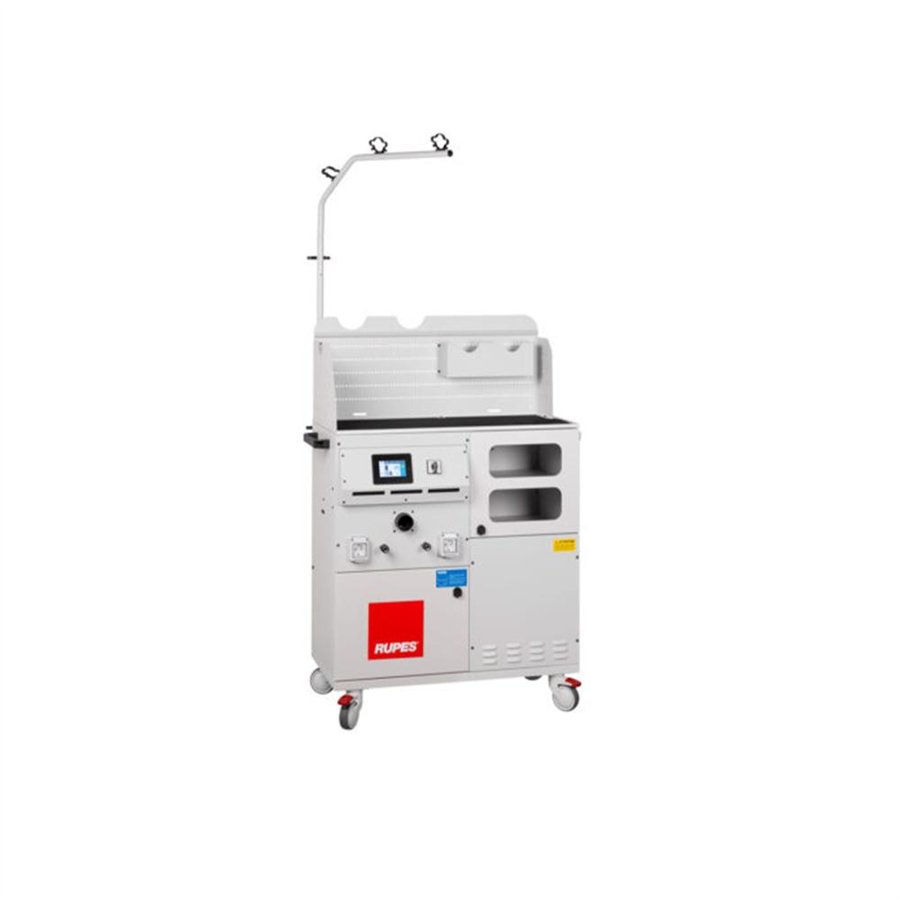 RUPES TURBINA MOBILE CON STAZIONE DI LAVORO-PULIZIA AUTOMATICA DEL FILTRO SMART TECHNOLOGY 4.0