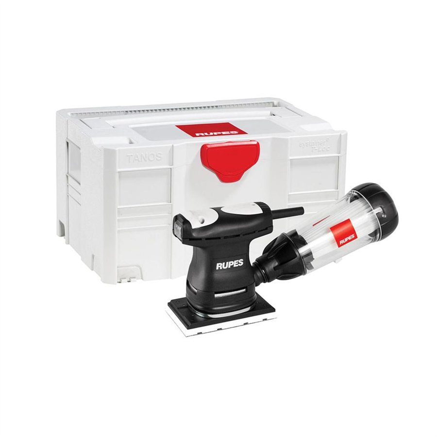 RUPES MINI LEVIGATRICE ORBITALE LE71TE CON REGOLAZIONE ELETTRONICA E UNITA' FILTRANTE IN SYSTAINER