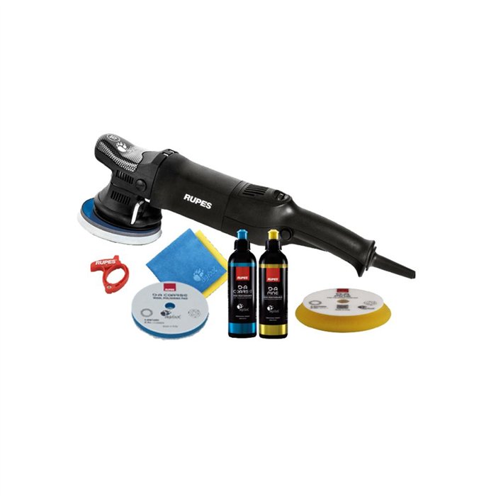RUPES DA KIT-1 LHR15MARK III-1 TAMPONE SPUGNA-1 TAMPONE LANA-2 COMPOUND-2 PANNI MF-CABLE CLAMP