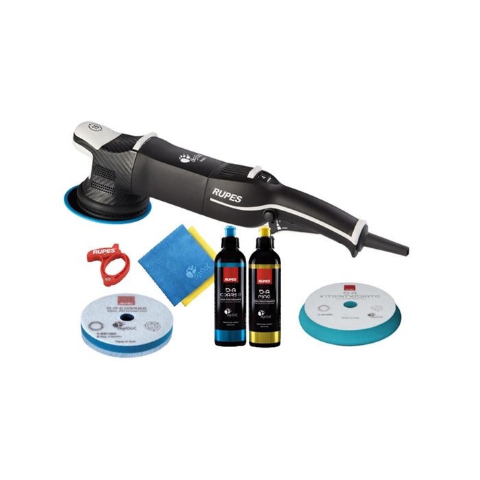 RUPES DA KIT-1 LHR15MARK V-1 TAMPONE SPUGNA-1 TAMPONE LANA-2 COMPOUND-2 PANNI MF-CABLE CLAMP NEW