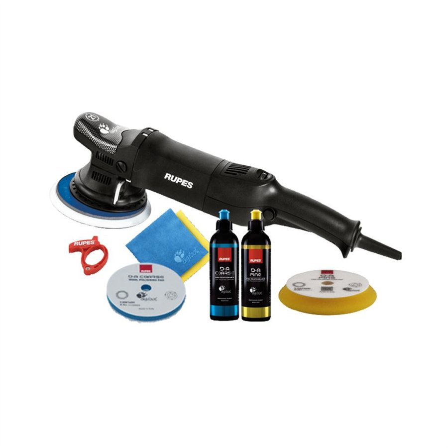 RUPES DA KIT-1 LHR21MARK III-1 TAMPONE SPUGNA-1 TAMPONE LANA-2 COMPOUND-2 PANNI MF-CABLE CLAMP