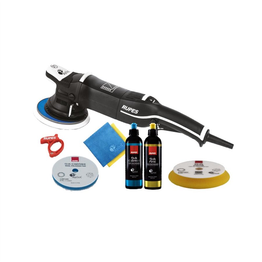 RUPES DA KIT-1 LHR21MARK III-1 TAMPONE SPUGNA-1 TAMPONE LANA-2 COMPOUND-2 PANNI MF-CABLE CLAMP