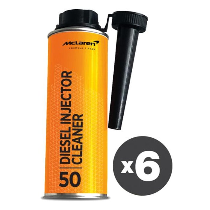 Conf. 6 pz Diesel Injector Cleaner Pulitore iniettori diesel 300 mL
