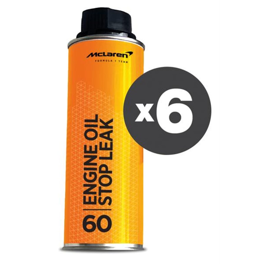 Conf. 6 pz Engine Oil Stop Leak turafalle olio motore 300 mL