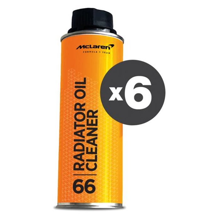 Conf. 6 pz Radiator Oil Cleaner pulitore olio radiatore 300 mL