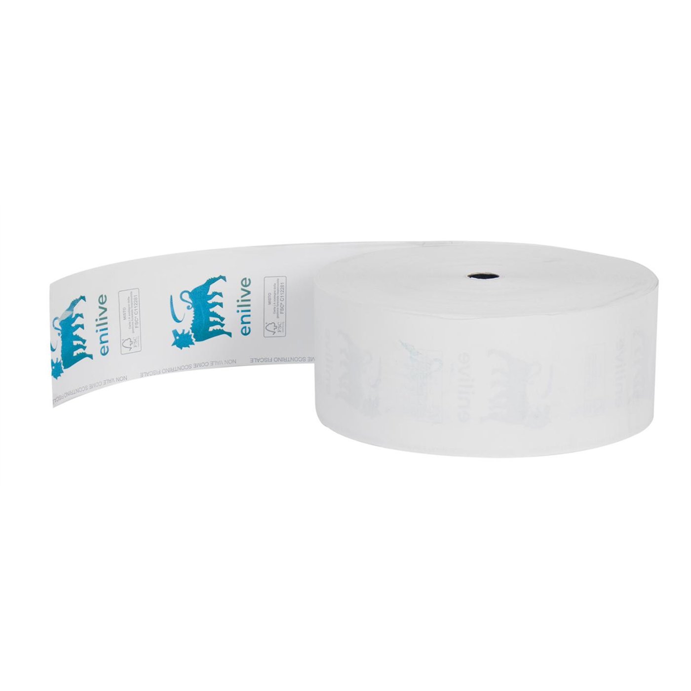 Conf. 10 rotoli SELF ENI 60 mm x 250 m foro 12,7 mm 70 g