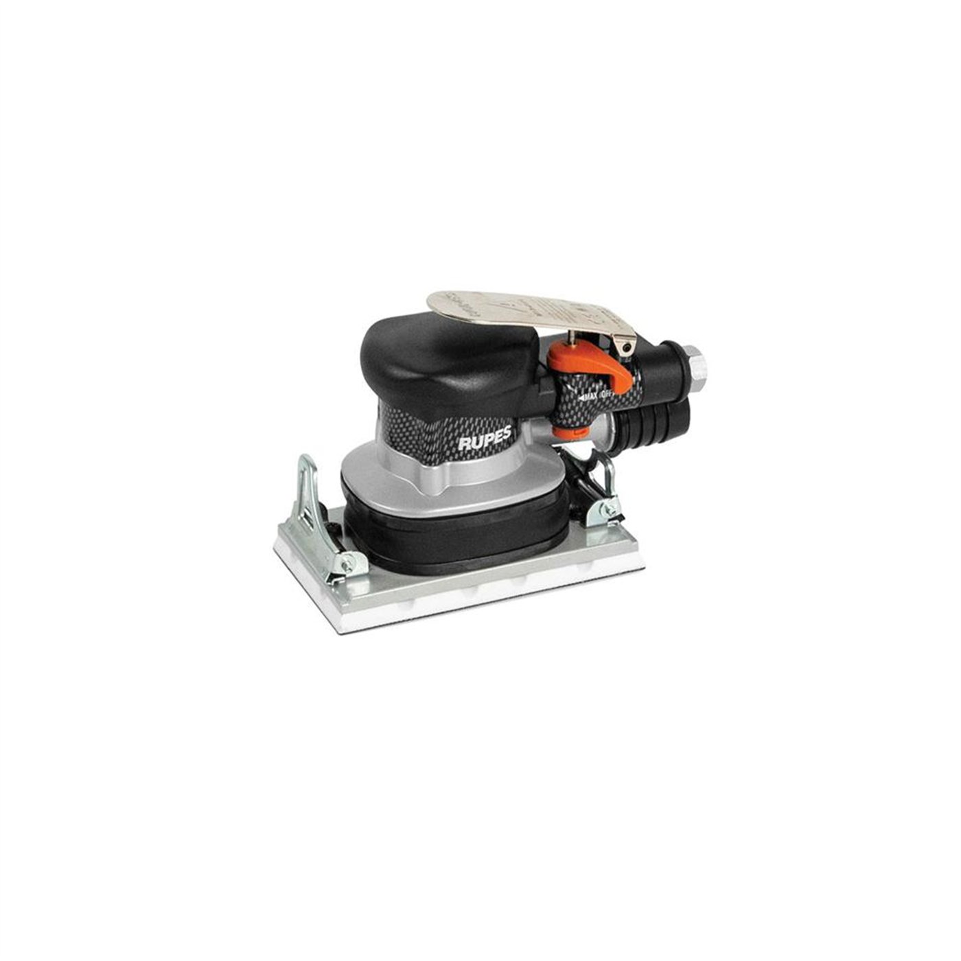 RUPES LEVIGATRICE ORBITALE PALMARE PNEUMATICA RE21ACM 80 X 130 VELCRO ORB. 3MM