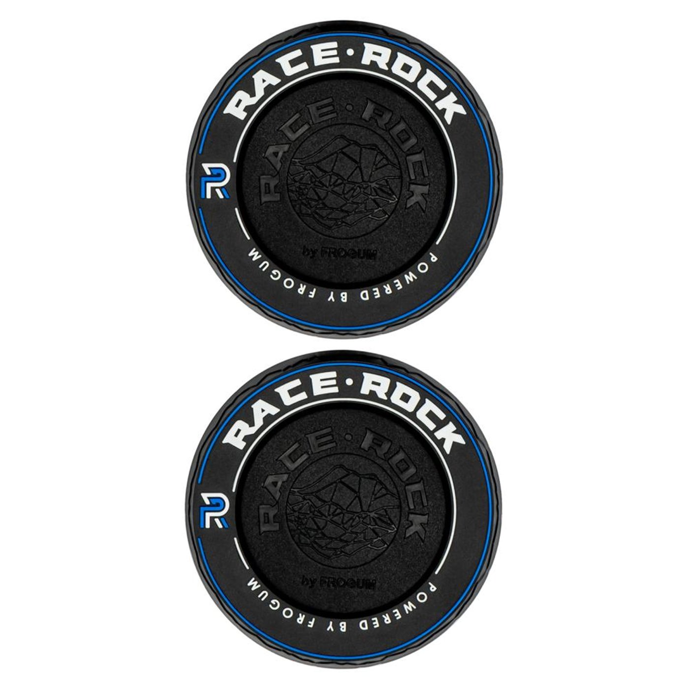 COPPIA ANELLI RACE ROCK VELOUR BLU