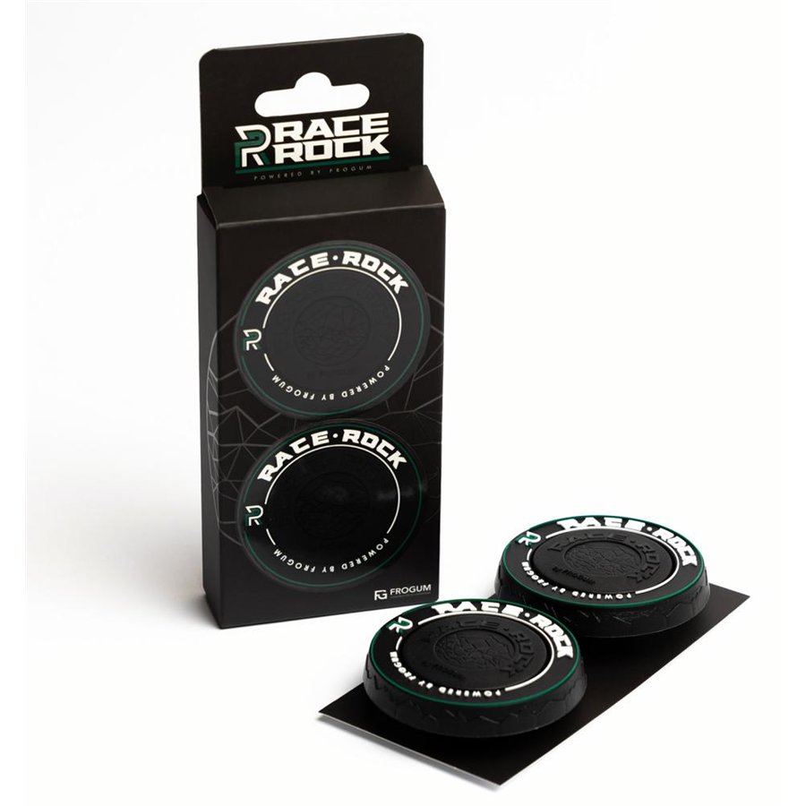 COPPIA ANELLI RACE ROCK VELOUR VERDE