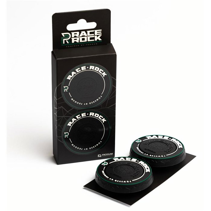 COPPIA ANELLI RACE ROCK VELOUR VERDE