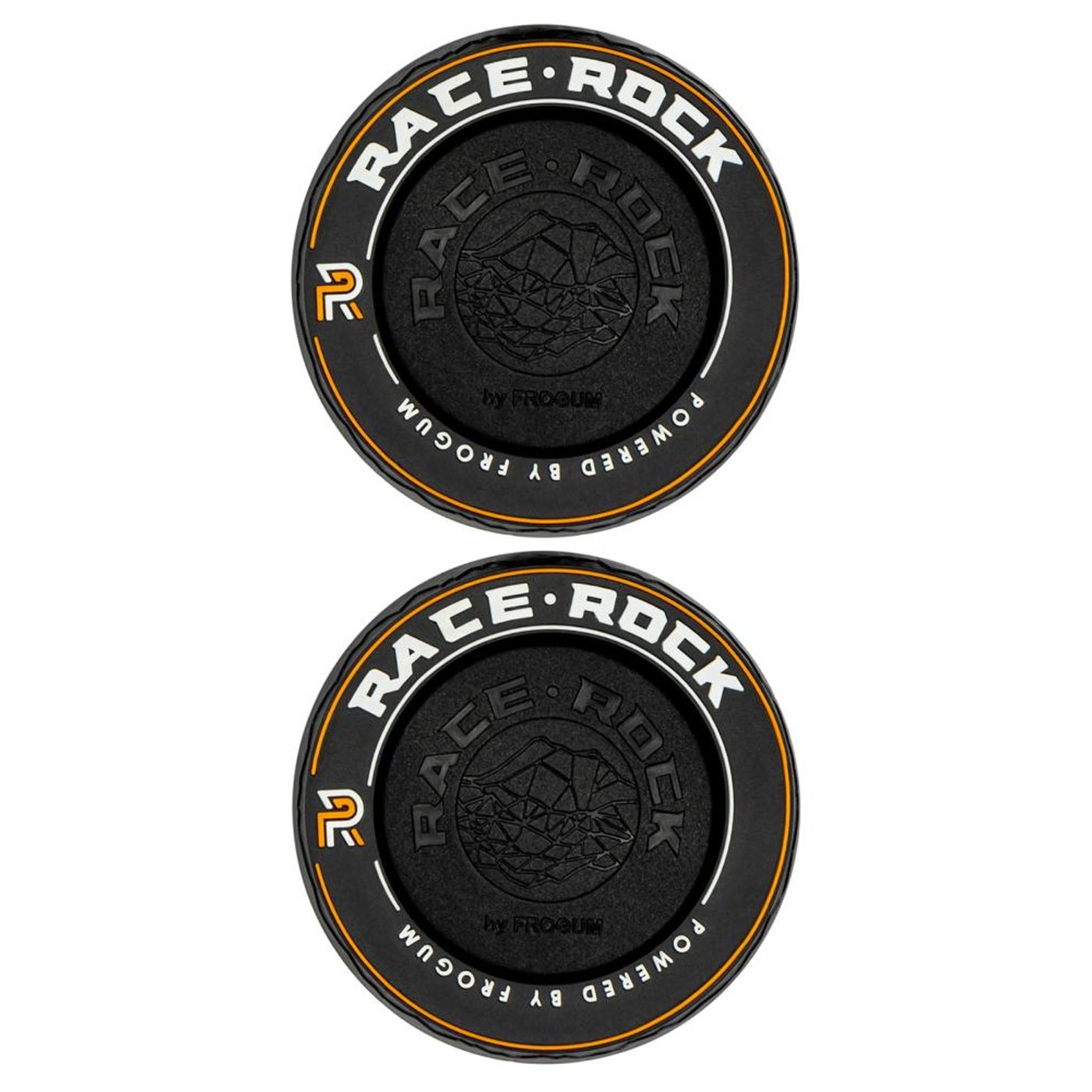 COPPIA ANELLI RACE ROCK VELOUR ARANCIONE