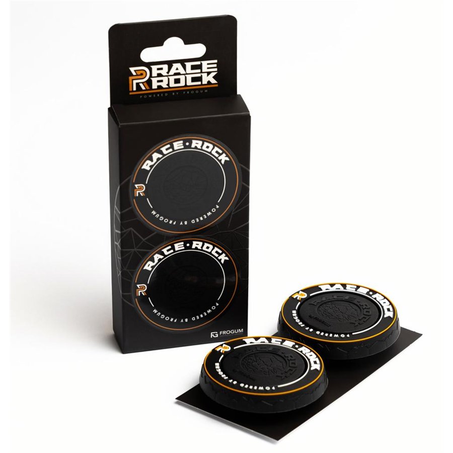 COPPIA ANELLI RACE ROCK VELOUR ARANCIONE