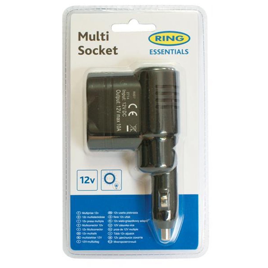RING MULTISOCKET A 3 USCITE 12V