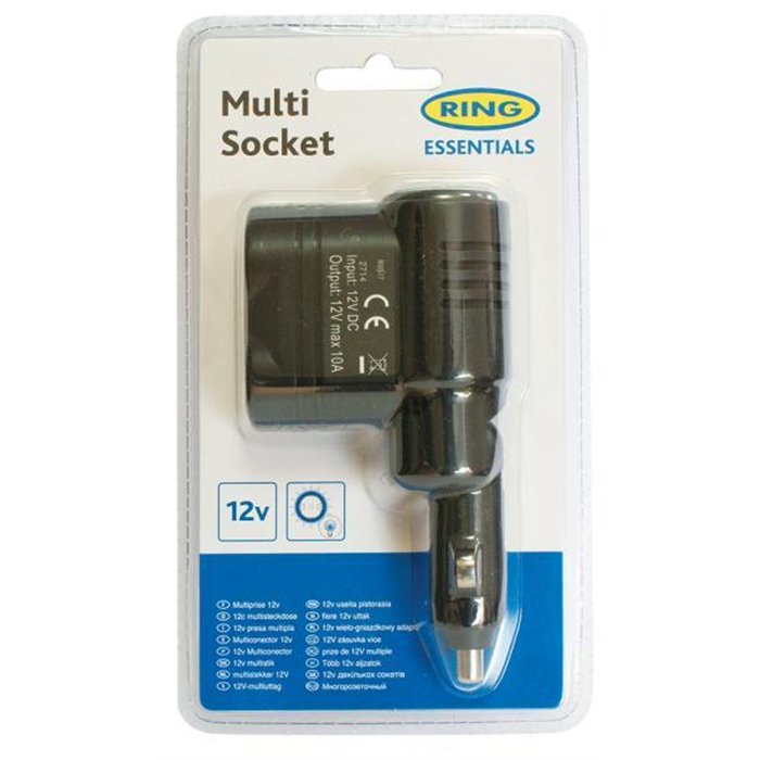 RING MULTISOCKET A 3 USCITE 12V