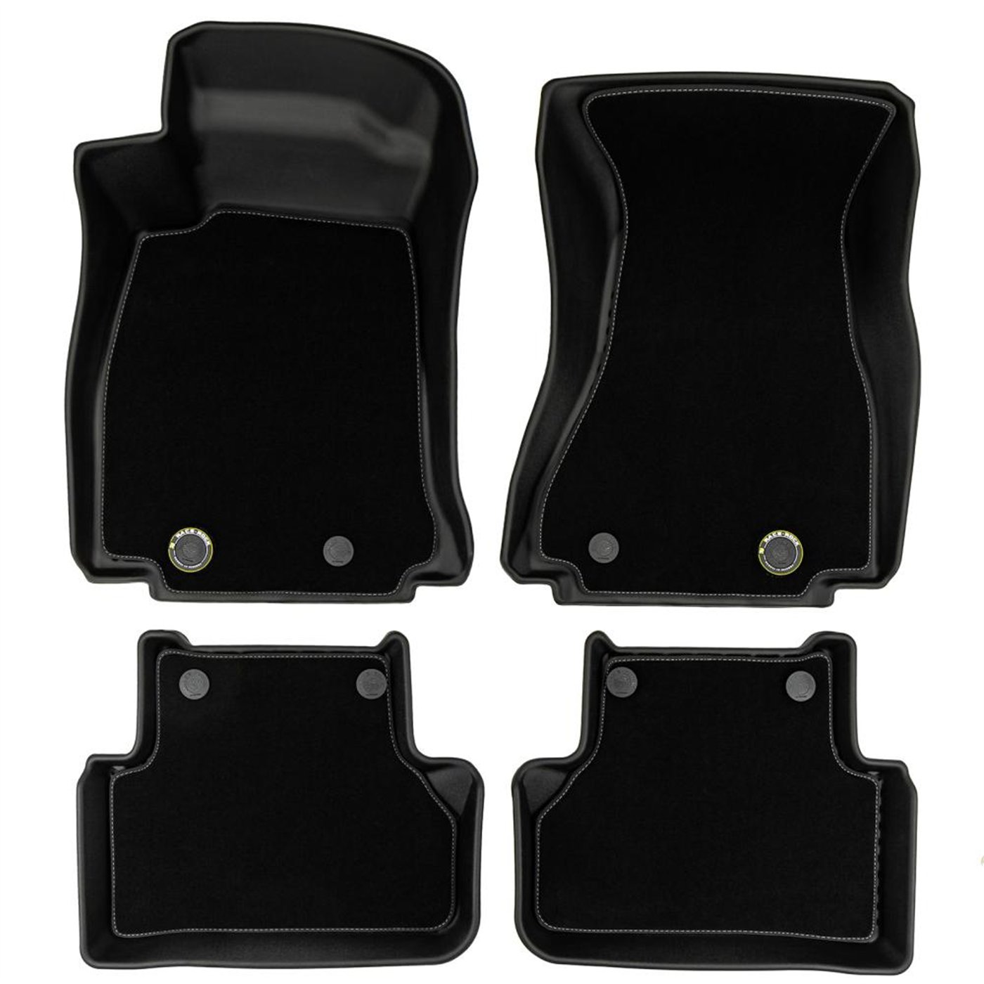 SET TAP. RACE ROCK VELOUR AUDI A4 B9,ECC