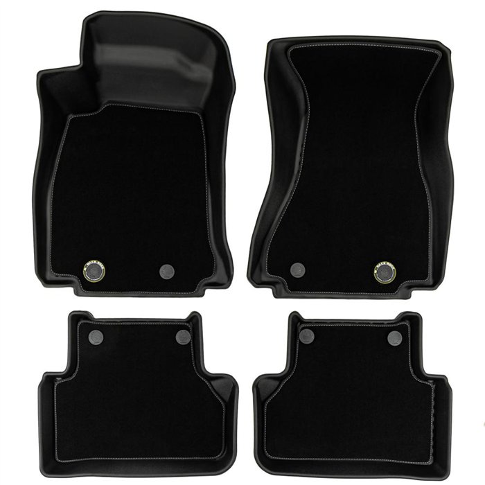 SET TAP. RACE ROCK VELOUR AUDI A4 B9,ECC