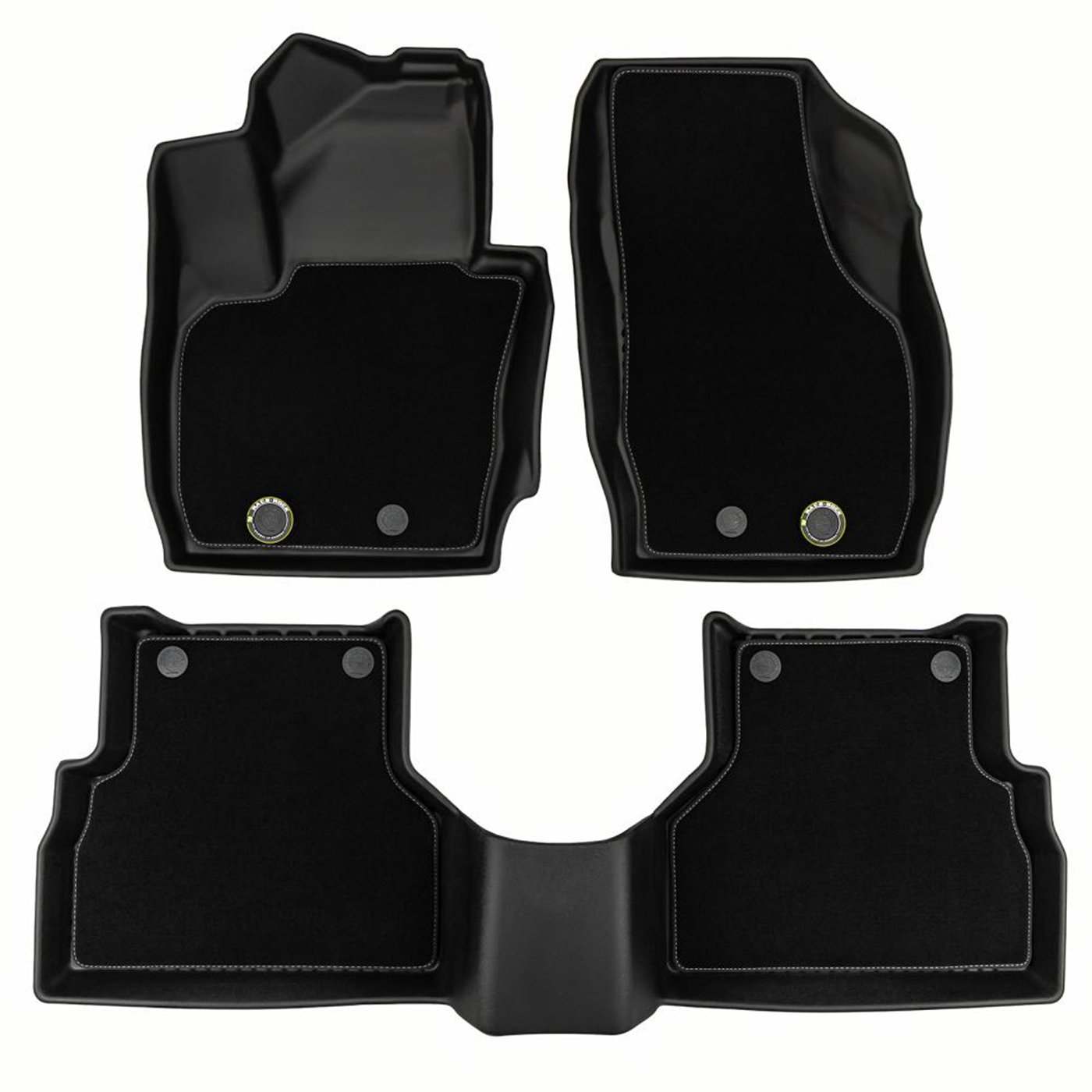 SET TAP. RACE ROCK VELOUR AUDI Q3 I