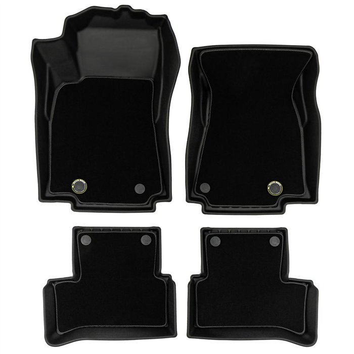 SET TAP. RACE ROCK VELOUR MB B-CLASS W247,ECC