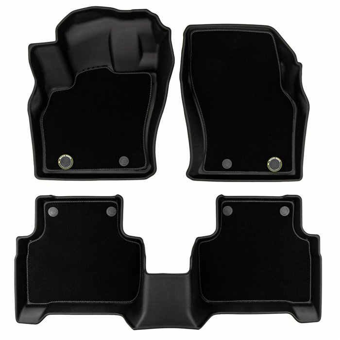 SET TAP. RACE ROCK VELOUR AUDI Q3 II,ECC