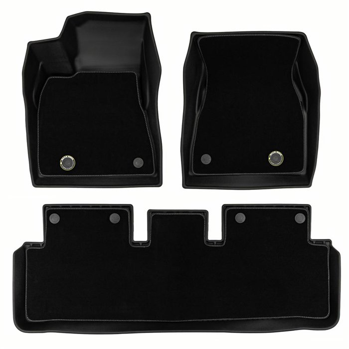 SET TAP. RACE ROCK VELOUR TESLA MODEL 3