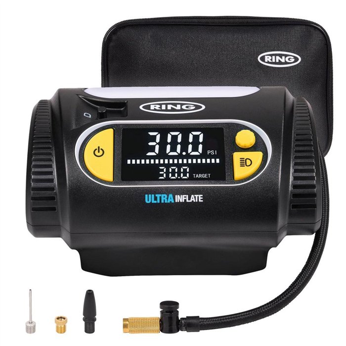 Compressore digitale 12V con luce led  UltraInflate 30