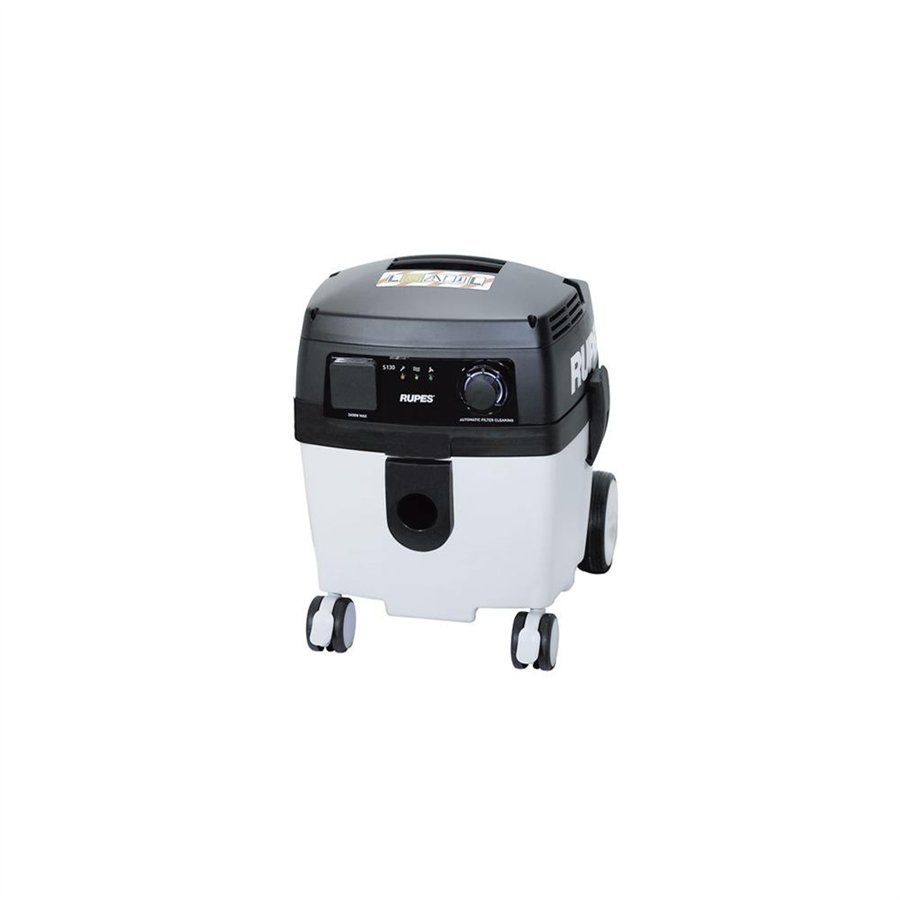 RUPES ASPIRATORE PROFESSIONALE CON PULIZIA FILTRO S130EL CON MANICHETTA PER UTENSILI ELETTRICI ANTISTATICA Ø 29MM 5MT 