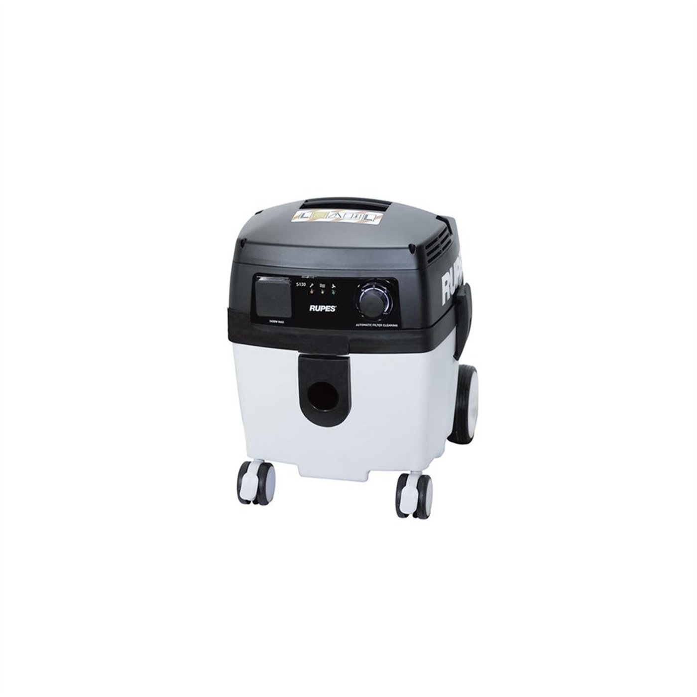 RUPES ASPIRATORE PROFESSIONALE S130L CON MANICHETTA PER UTENSILI ELETTRICI ANTISTATICA Ø 29MM 5MT 