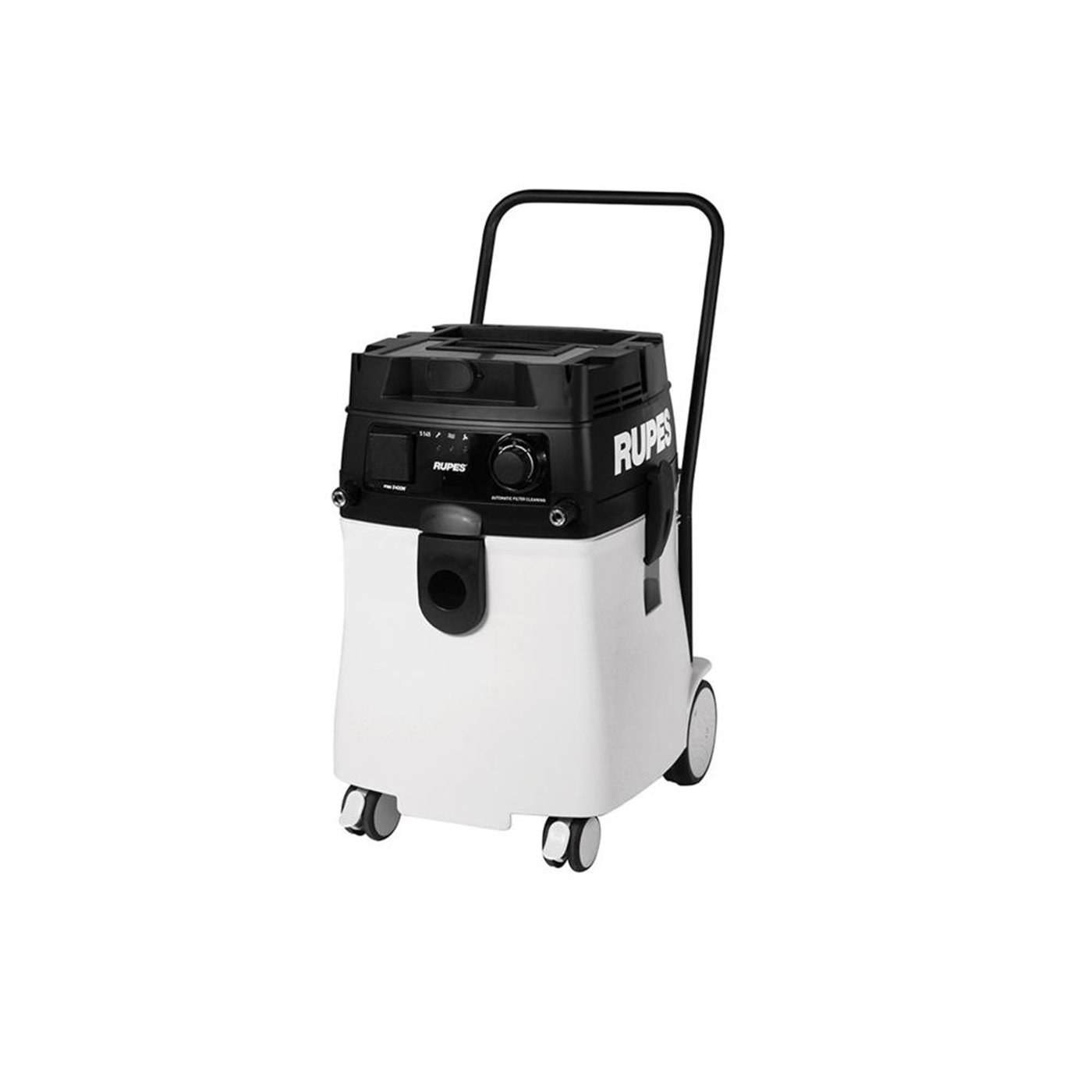 RUPES ASPIRATORE PROFESSIONALE ELETTROPNEUMATICO S145PL PER 2 OPERATORI+5 SACCHI FILTRO E MANIGLIONE SOFT GRIP