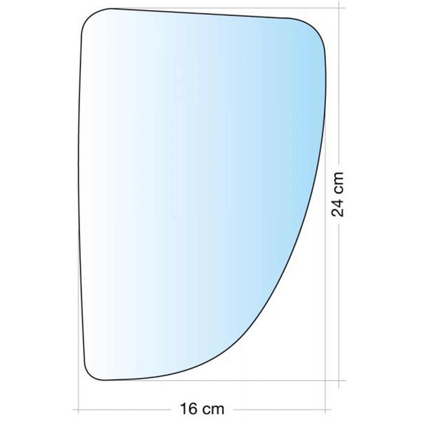 SPECCHIO FIAT DUCATO ANE' 2000˃  SX CROM. TERM.